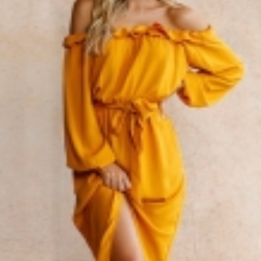 NWOT off the shoulder dress